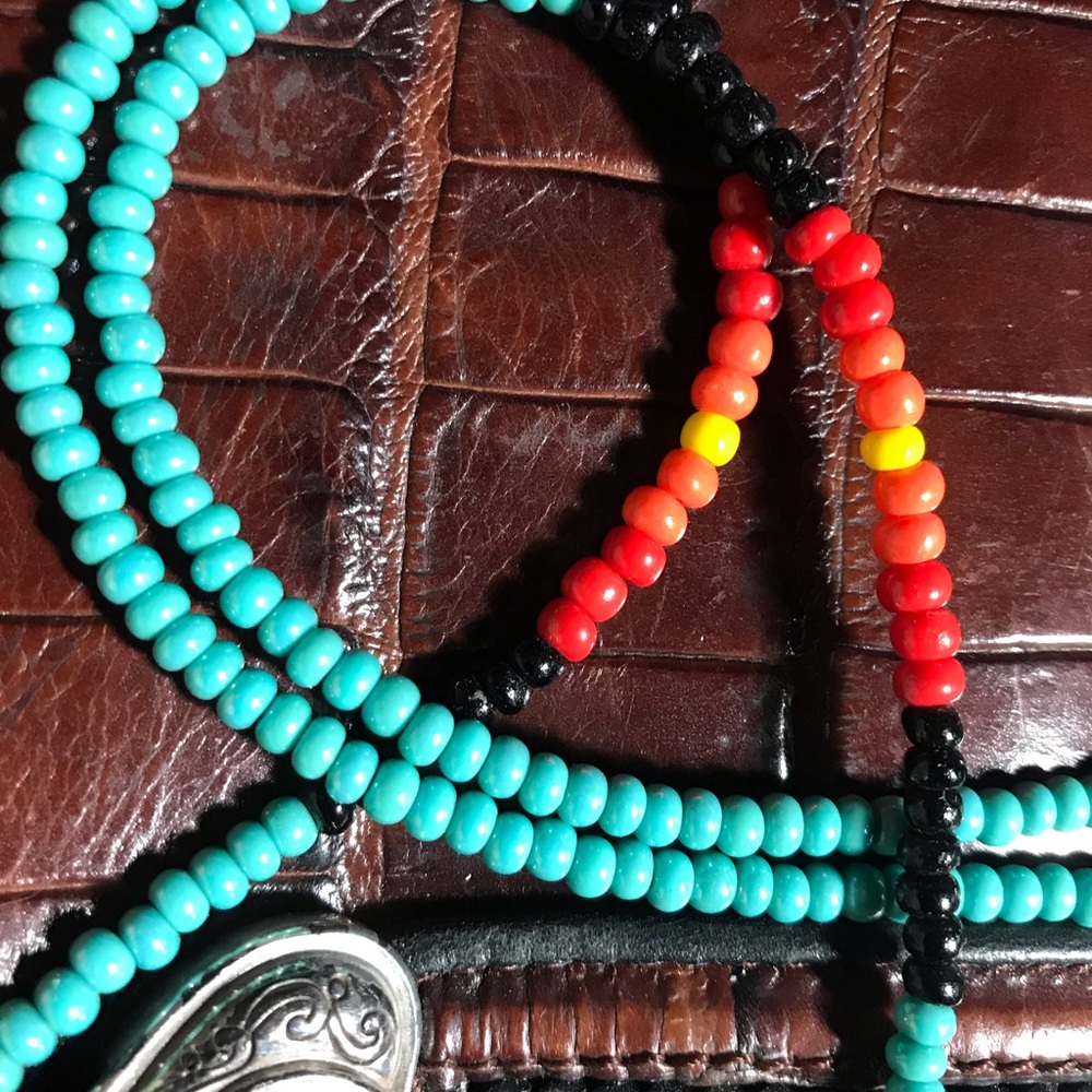 Native American Wolf Necklace. - image 3